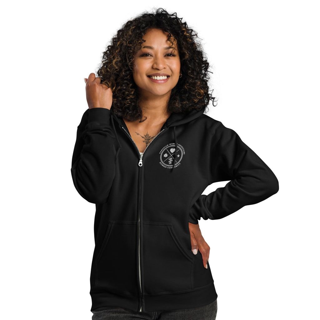 CWP FC Unisex Heavy Blend Zip Hoodie (Darker Colours)