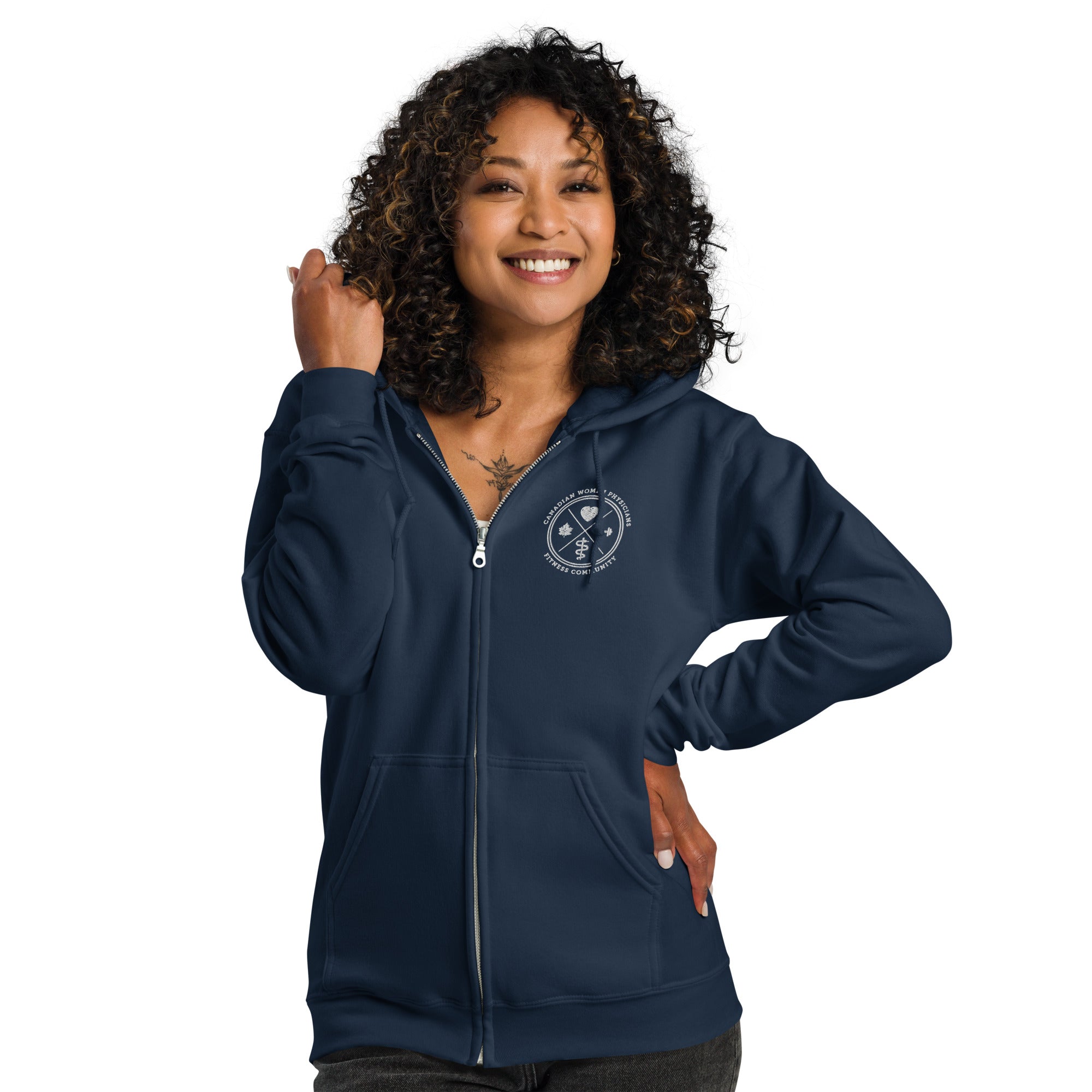 CWP FC Unisex Heavy Blend Zip Hoodie (Darker Colours)